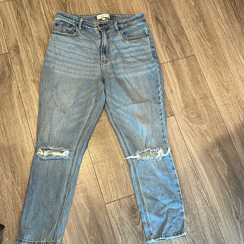 Abercrombie skinny high rise jeans